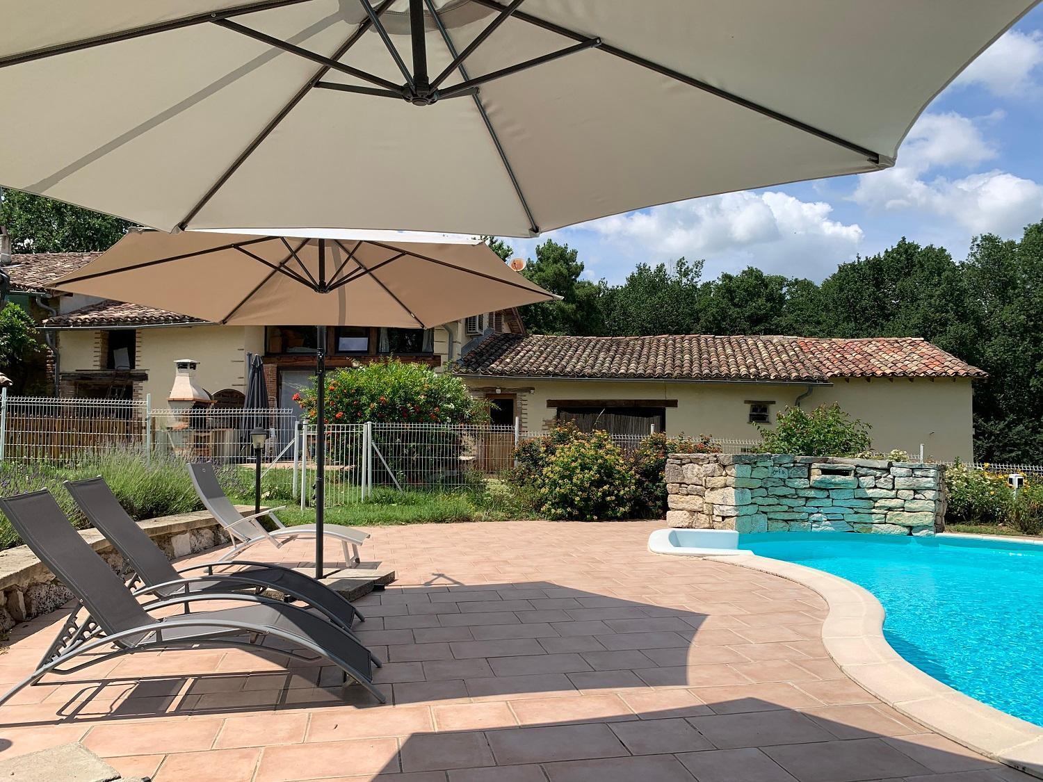 Gite Bois Et Senteurs Lafrancaise ภายนอก รูปภาพ